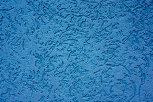 Modern inşaatın mavi duvarının bile soyut arkaplanı