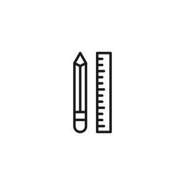 Mühendislik konsepti. Büyük ve küçük yuvarlak dişli ve yuvarlak merkezli çizgi simgesi 