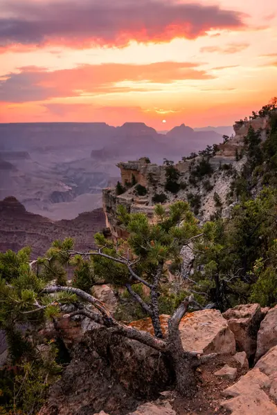 Alba al Grand Canyon, Arizona, USA — Foto Stock