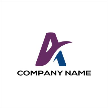 Eşsiz soyut geometrik logo tasarımı