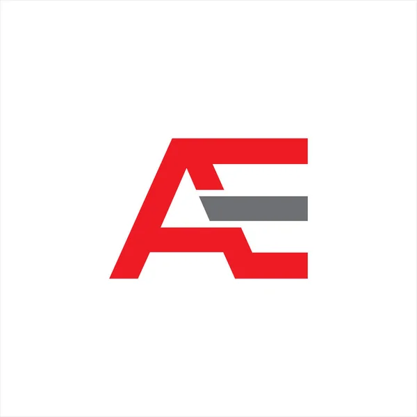 Monogram Unique Abstract Geometric Logo Design Ign — 图库矢量图片