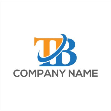 TB Eşsiz soyut geometrik logo tasarımı