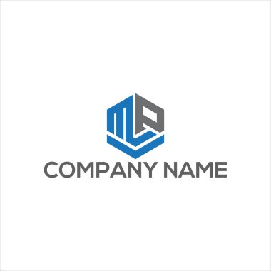 MVP Eşsiz soyut geometrik logo tasarımı