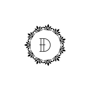 Eşsiz soyut geometrik logo tasarımı