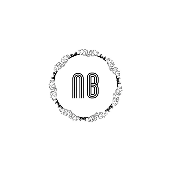 Diseño Geométrico Abstracto Único Del Logotipo — Vector de stock