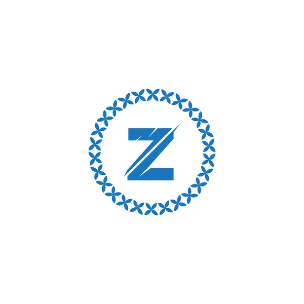 Z独特的抽象几何标志设计 — 图库矢量图片