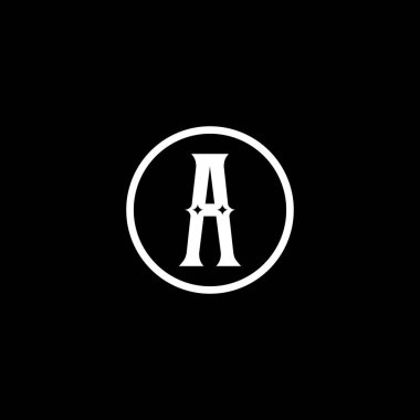 Eşsiz soyut geometrik logo tasarımı