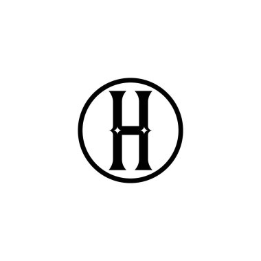 Eşsiz soyut geometrik logo tasarımı