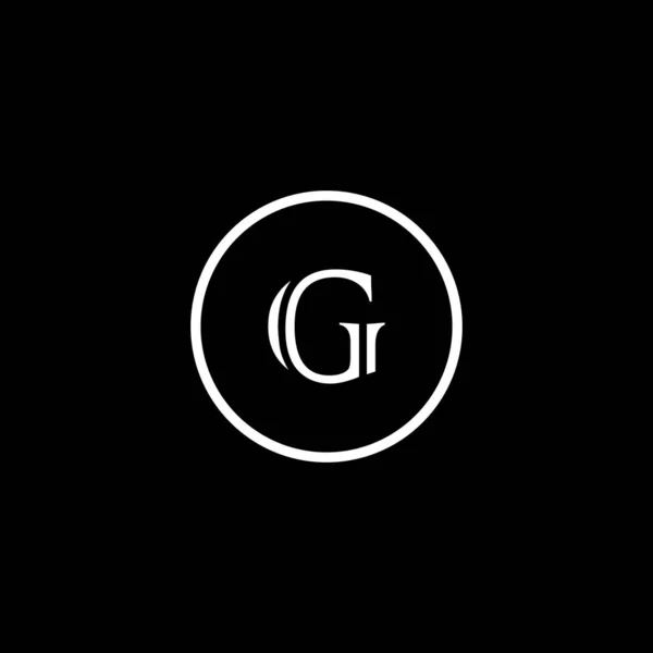 Unique Abstract Geometric Logo Design — Stock Vector
