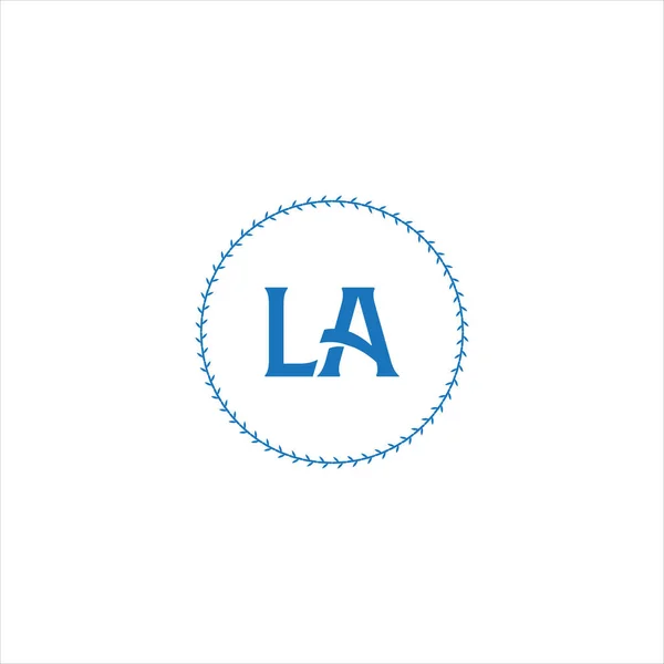 Los Angeles Eşsiz soyut geometrik logo tasarımı