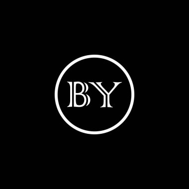 Eşsiz soyut geometrik logo tasarımına göre