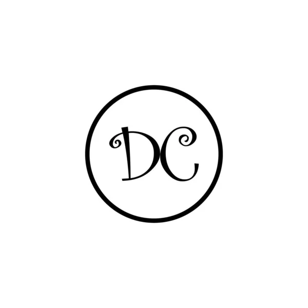 Unik Abstrakt Geometrisk Logotyp Design — Stock vektor