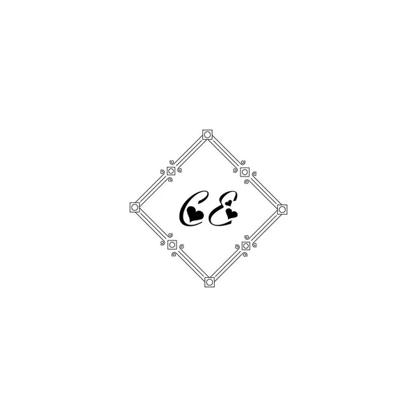 Design Logotipo Geométrico Abstrato Exclusivo — Vetor de Stock