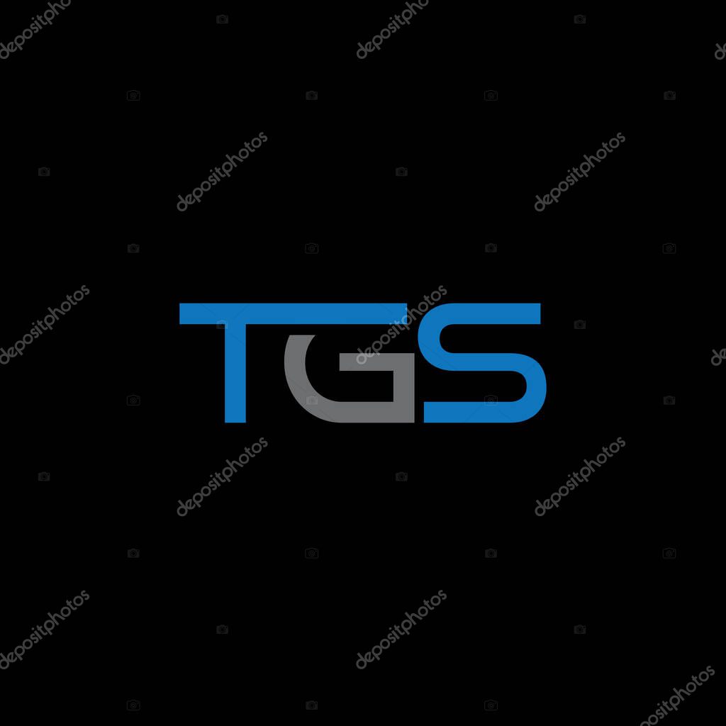 TGS Unique abstract geometric logo design
