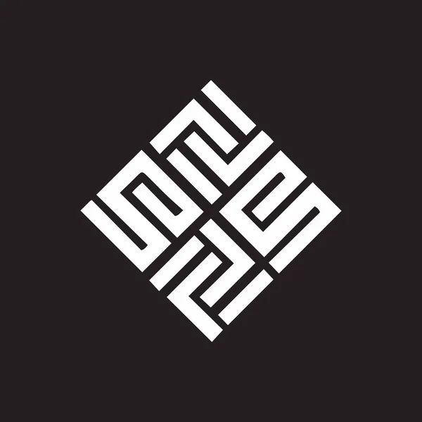 Sff Letter Logo Design Black Background Sff Creative Initials Letter — Stock Vector