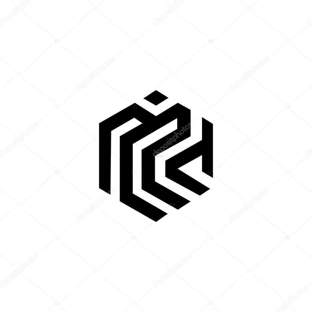 MCD letter logo design on black background. MCD creative initials letter logo concept. MCD letter design. 