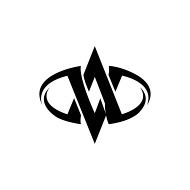 Beyaz arka planda V harfi logo tasarımı. V harflerinin baş harfleri logo konsepti. V harfi tasarımı. 