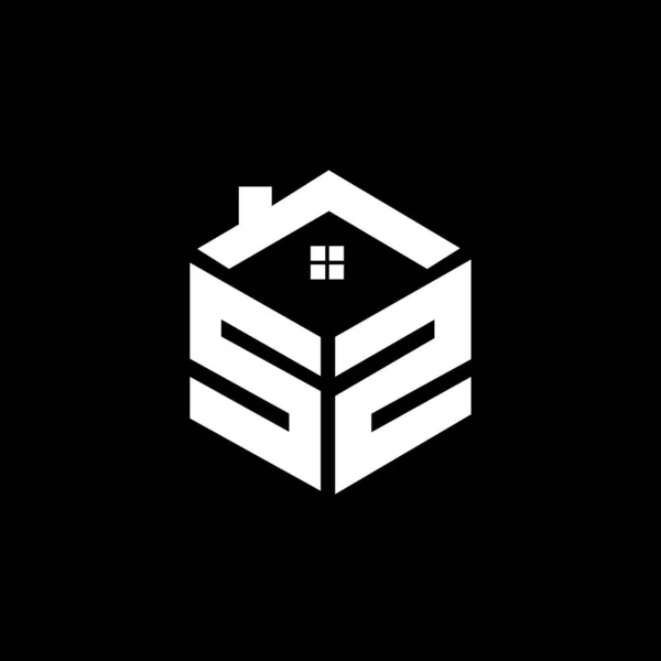 黒を基調としたS字ロゴデザイン S創造的なイニシャルの手紙のロゴコンセプト S字のデザイン — ストックベクタ