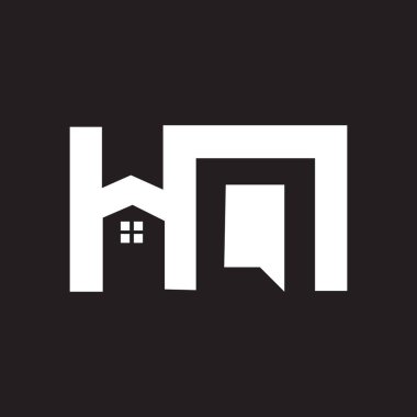 Karargah harf logosu tasarımı. Karargah yaratıcı harfler. Harf logosu konsepti.. 