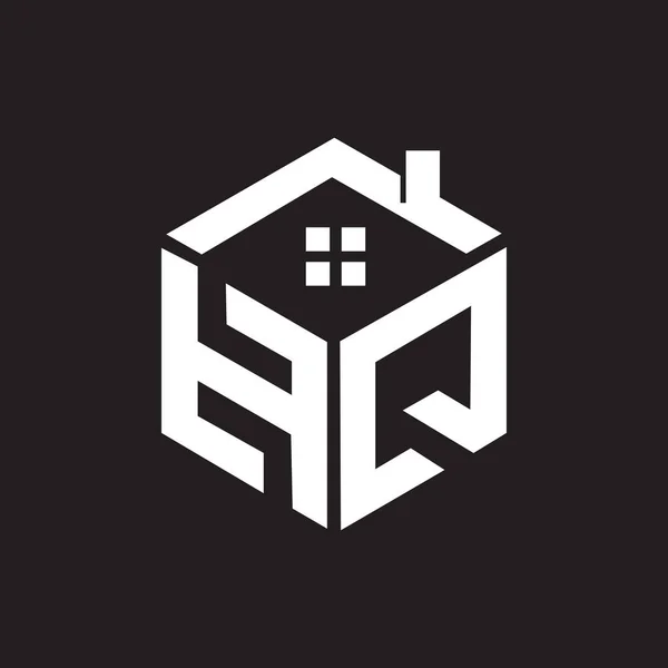 Дизайн Логотипа Буквы Черном Фоне — стоковый вектор