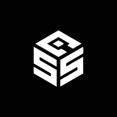 Siyah arka planda CSS harf logosu tasarımı. CSS yaratıcı harfler logosu konsepti. CSS harf tasarımı. 