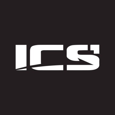 Siyah arkaplan üzerine harf logosu tasarımı. Yaratıcı harflerin baş harfleri. Harf logosu tasarımı.. 