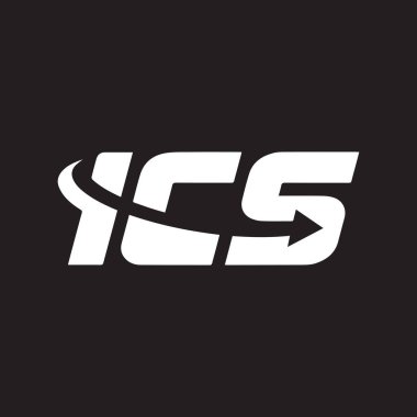 Siyah arkaplan üzerine harf logosu tasarımı. Yaratıcı harflerin baş harfleri. Harf logosu tasarımı.. 