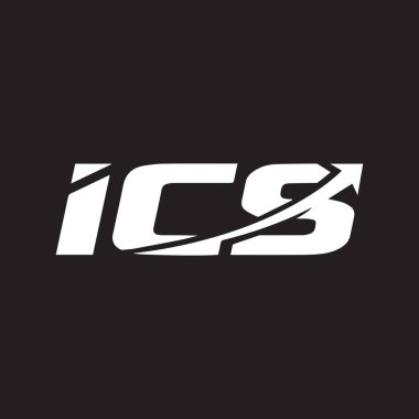 Siyah arkaplan üzerine harf logosu tasarımı. Yaratıcı harflerin baş harfleri. Harf logosu tasarımı.. 