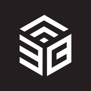 AK 'nin siyah arkaplan üzerine logo tasarımı. AK yaratıcı harflerin baş harfleri logo konsepti. AK mektup tasarımı. 