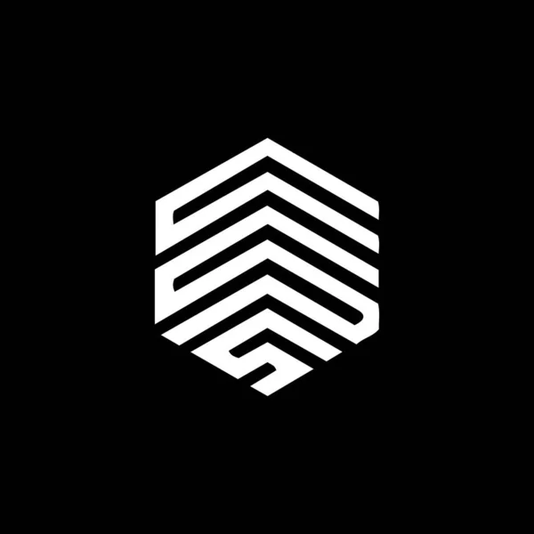 Design Logotipo Letra Css Fundo Preto Css Iniciais Criativas Conceito —  Vetores de Stock