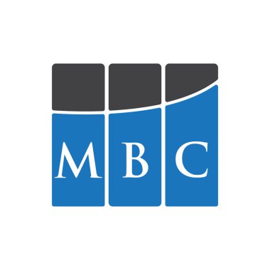 Siyah arkaplan üzerine MBC harf logosu tasarımı. MBC yaratıcı harflerin baş harfleri logo kavramı. MBC harf tasarımı.. 