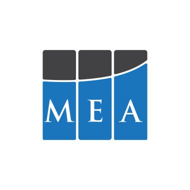 MEA letter logo design on black background.MEA creative initials letter logo concept.MEA letter design. 