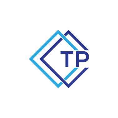 TP letter logo design on black background.TP creative initials letter logo concept.TP letter design. 