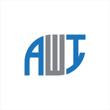 AWI letter logo design on white background.AWI creative initials letter logo concept.AWI letter design. 