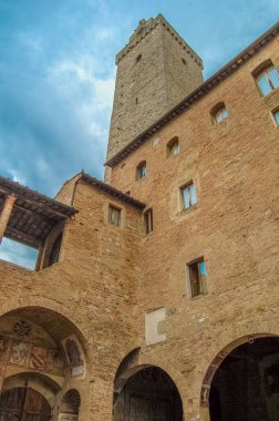 Eski şehir Siena, İtalya