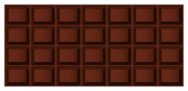 Çikolata parçasına