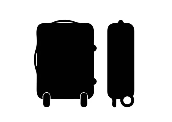 スーツケースアイコンのイラスト 旅行スーツケース — ストック写真