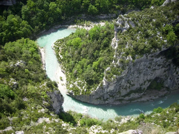 Vacker Utsikt Över Gorges Verdon Södra Frankrike — Stockfoto