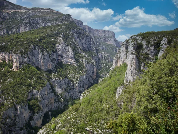 Krásný Výhled Soutěsek Verdon Jihu Francie — Stock fotografie