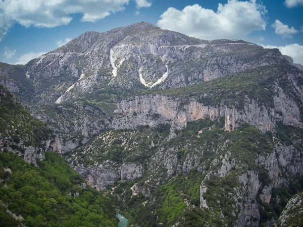 Krásný Výhled Soutěsek Verdon Jihu Francie — Stock fotografie