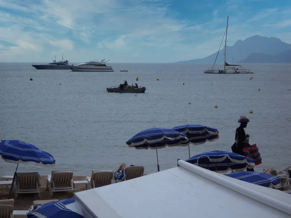 Cannes Frankreich Januar 2018 Ein Deutscher Fotograf Besucht Die Französische — Stockfoto