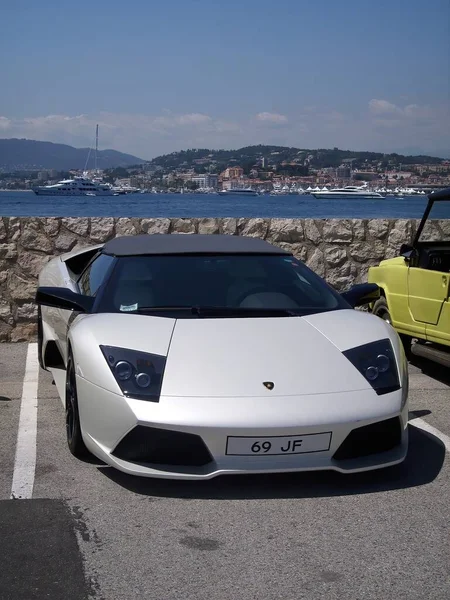 Cannes Francia Maggio 2018 Fotografo Tedesco Che Visita Riviera Francese — Foto Stock