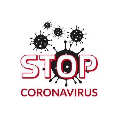 Coronavirus Concept, İtalyan bayrağı, kan testi tüpü, covid-19, pankart, poster. Düz vektör çizimi, izole nesneler.