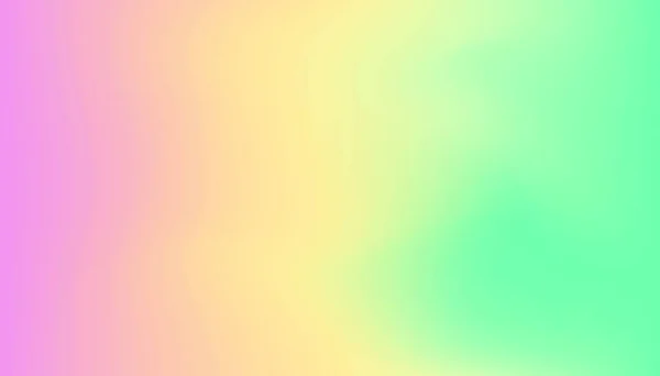 Trendy Gradient Bunte Baby Rückwand Abstrakter Hintergrund Farbenfrohe Frühlingshafte Sommerliche — Stockvektor