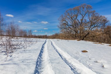 Kar parça alanında