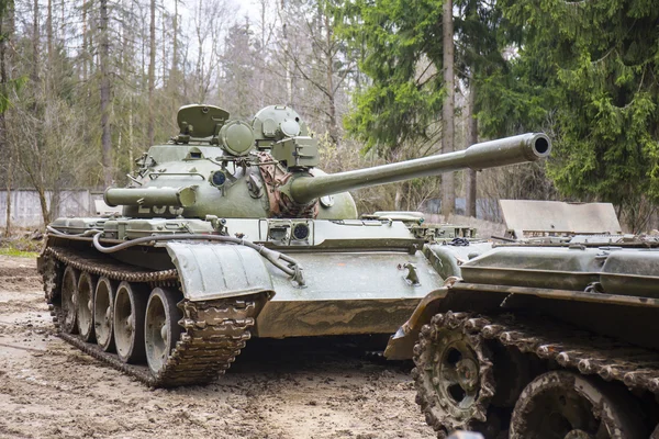 Sovětský bojový tank T55 — Stock fotografie