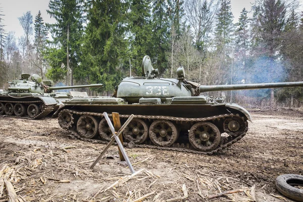 Sovětský bojový tank T55 — Stock fotografie