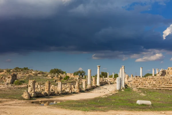 Ruiny starożytnego greckiego miasta — Zdjęcie stockowe