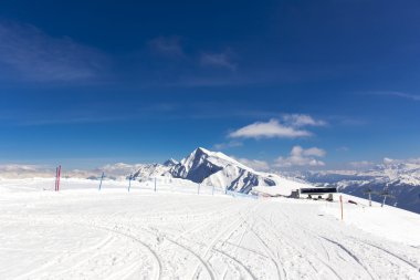 Rosa pik üzerinden sahne Üstten Görünüm