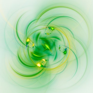 Yaratıcı tasarım için soyut fraktal çizim